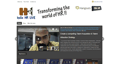 Desktop Screenshot of indiahrlive.com